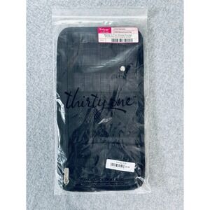 Thirty-One Made in the Shade Pocket - Black Cross Pop - New